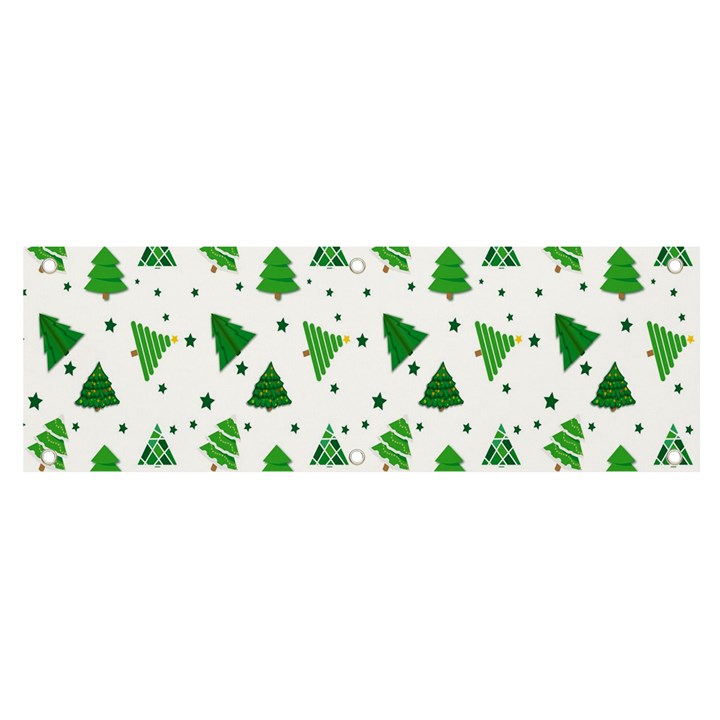 Christmas-trees Banner and Sign 6  x 2 