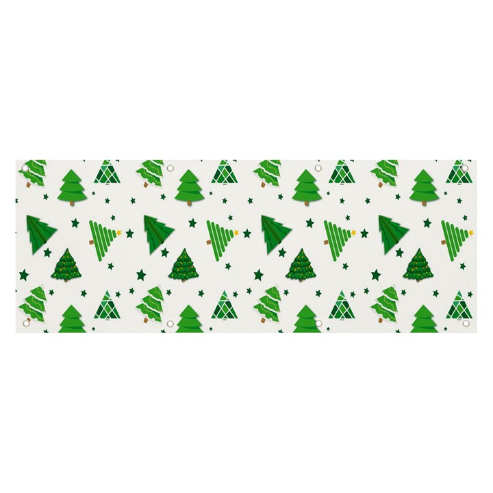 Christmas-trees Banner and Sign 8  x 3 