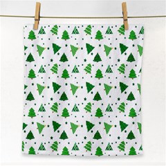 Christmas-trees Face Towel by nateshop