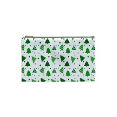 Christmas-trees Cosmetic Bag (small)