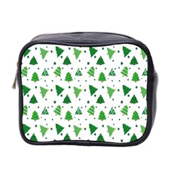 Christmas-trees Mini Toiletries Bag (two Sides) by nateshop