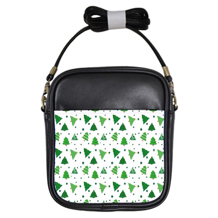 Christmas-trees Girls Sling Bag