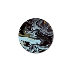 Abstract Painting Black Golf Ball Marker (10 Pack) by nateshop