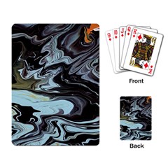 Abstract Painting Black Playing Cards Single Design (rectangle) by nateshop