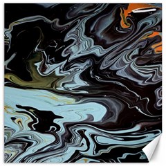 Abstract Painting Black Canvas 20  X 20  by nateshop