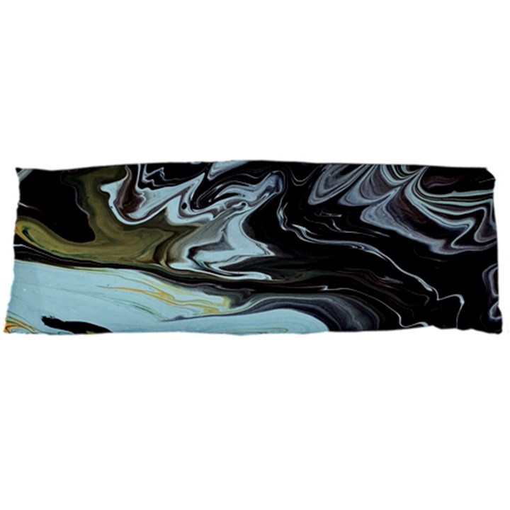 Abstract Painting Black Body Pillow Case Dakimakura (Two Sides)