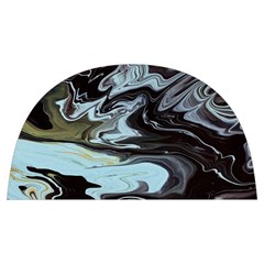 Abstract Painting Black Anti Scalding Pot Cap