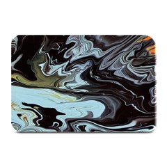 Abstract Painting Black Plate Mats by nateshop