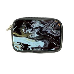 Abstract Painting Black Coin Purse