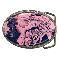 Abstract Painting Pink Belt Buckles by nateshop