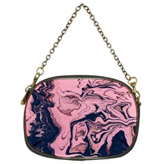 Abstract Painting Pink Chain Purse (two Sides) by nateshop