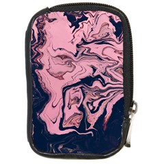 Abstract Painting Pink Compact Camera Leather Case by nateshop