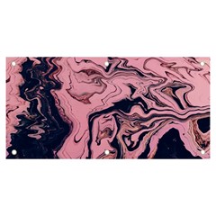 Abstract Painting Pink Banner And Sign 6  X 3 