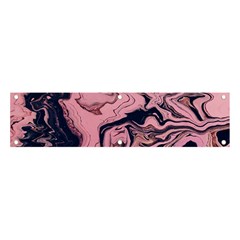 Abstract Painting Pink Banner And Sign 4  X 1 