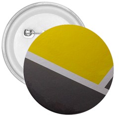 Pattern Yellow And Gray 3  Buttons by nateshop