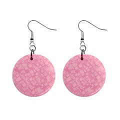 Pink Mini Button Earrings by nateshop