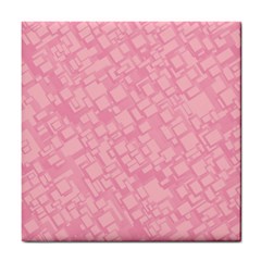 Pink Tile Coaster by nateshop