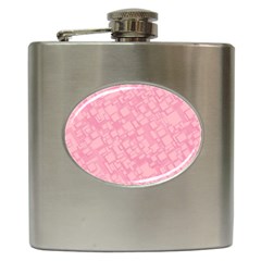 Pink Hip Flask (6 Oz) by nateshop