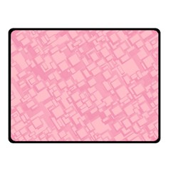 Pink Double Sided Fleece Blanket (small)  by nateshop