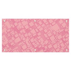 Pink Banner And Sign 6  X 3 