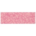 Pink Banner and Sign 9  x 3  Front