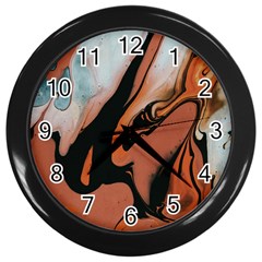 Paint Wall Clock (black) by nateshop