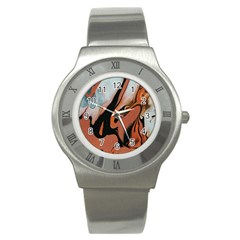 Paint Stainless Steel Watch by nateshop