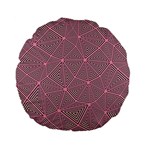 Triangle Standard 15  Premium Flano Round Cushions Front