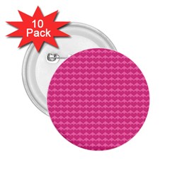 Abstract-pink Love 2 25  Buttons (10 Pack)  by nateshop