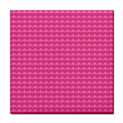 Abstract-pink Love Tile Coaster by nateshop