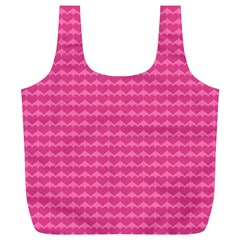 Abstract-pink Love Full Print Recycle Bag (xl) by nateshop