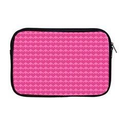 Abstract-pink Love Apple Macbook Pro 17  Zipper Case by nateshop