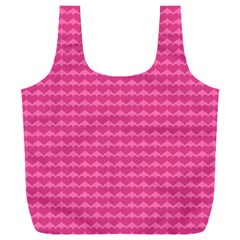 Abstract-pink Love Full Print Recycle Bag (xxl) by nateshop