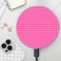 Abstract-pink Love Wireless Charger by nateshop