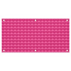 Abstract-pink Love Banner And Sign 4  X 2 