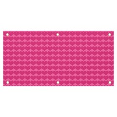 Abstract-pink Love Banner And Sign 6  X 3 