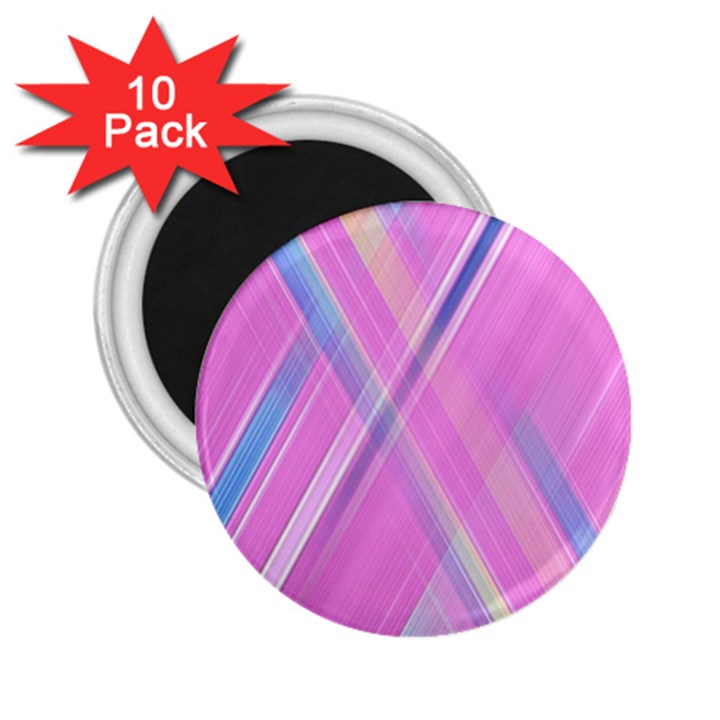 Background Abstrac Pink 2.25  Magnets (10 pack) 