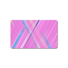 Background Abstrac Pink Magnet (name Card) by nateshop