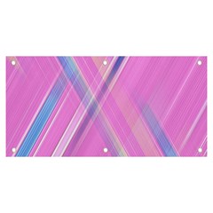 Background Abstrac Pink Banner And Sign 6  X 3 