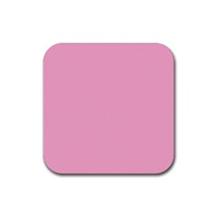 Background Pink Modern Rubber Coaster (square) by nateshop