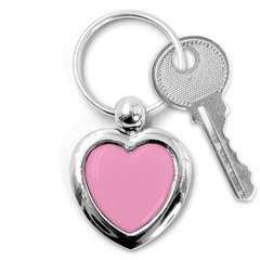 Background Pink Modern Key Chain (heart) by nateshop