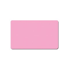 Background Pink Modern Magnet (name Card) by nateshop