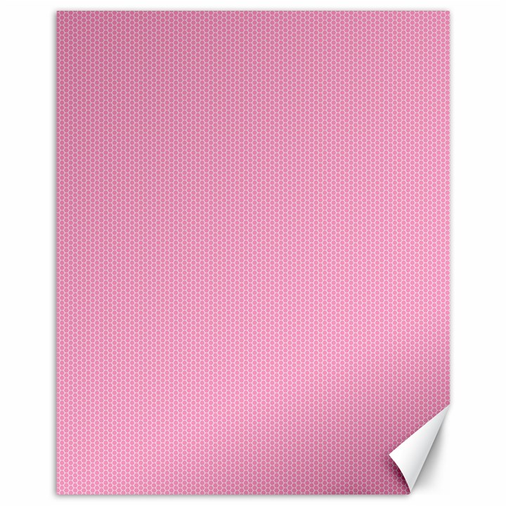 Background Pink Modern Canvas 11  x 14 