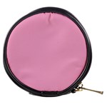 Background Pink Modern Mini Makeup Bag Front