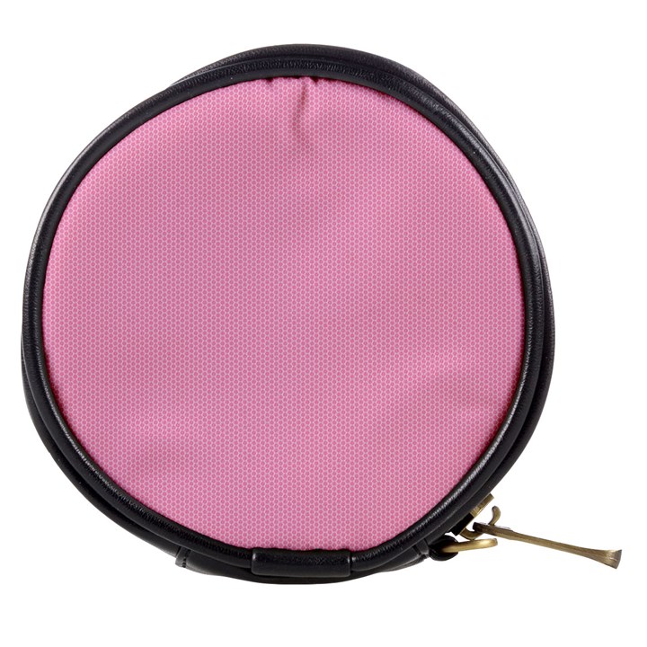 Background Pink Modern Mini Makeup Bag