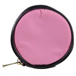 Background Pink Modern Mini Makeup Bag Back