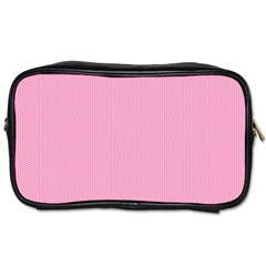 Background Pink Modern Toiletries Bag (two Sides)