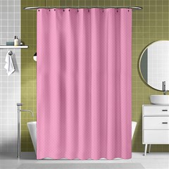 Background Pink Modern Shower Curtain 48  X 72  (small)  by nateshop