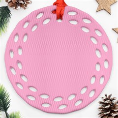 Background Pink Modern Ornament (round Filigree) by nateshop