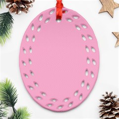 Background Pink Modern Ornament (oval Filigree) by nateshop